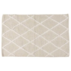 Carpet KOOPMAN 60X90CM SERIAL WHITE (A35823190)