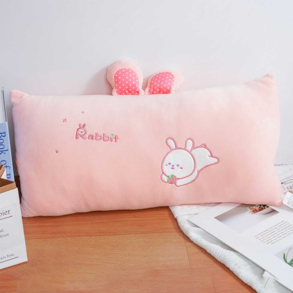 Դեկորատիվ բարձեր XIMI 6941963948845 SWEET STRAWBERRY BUNNY LONG THROW PILLOW (948845)