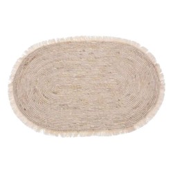 Carpet KOOPMAN 80X50CM TRESSED OVAL (KR2002290)