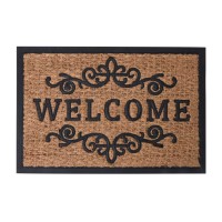 Mat KOOPMAN A24000020 DOORMAT RUBBER 60x40CM 4ASS (782890)