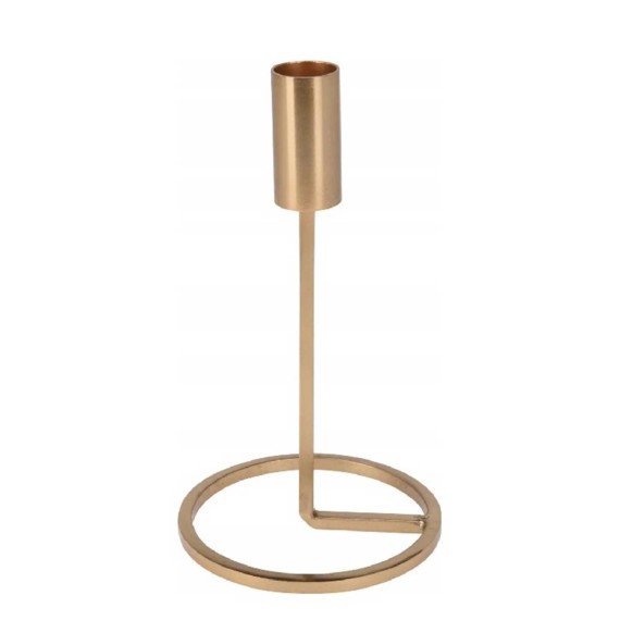 Подсвечник KOOPMAN CANDLE HOLDER 19CM GOLD (105422) (A67101390)