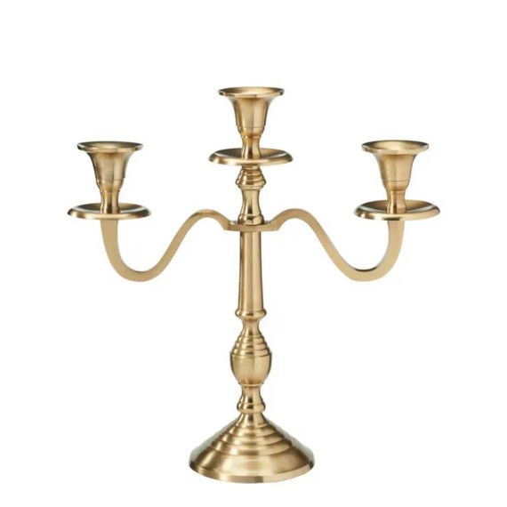 Подсвечник KOOPMAN CANDLE HOLDER 30CM GOLD 2ASS (588409) (A67102210)