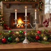 Подсвечник KOOPMAN CANDLE HOLDER 30CM SILVER 2ASS (589154) (A67102310)