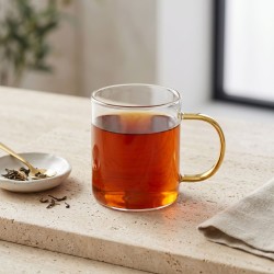 Стакан KOOPMAN CD1200230 COFFEE TEA GLASS 4ASS 400ML (533423)