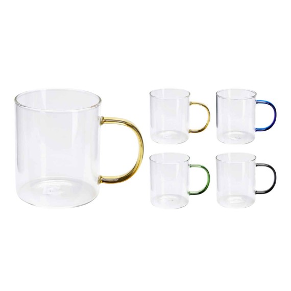 Стакан KOOPMAN CD1200230 COFFEE TEA GLASS 4ASS 400ML (533423)