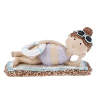 Decorate objects KOOPMAN CHILD BEACH STYLE 5X5X12CM 4AS (383592) (252732080)