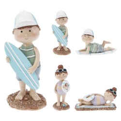 Decorate objects KOOPMAN CHILD BEACH STYLE 5X5X12CM 4AS (383592) (252732080)