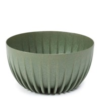 Flower pot LAMELA LA986-42 MIRA ECO WOOD 250 FOREST GREEN 
