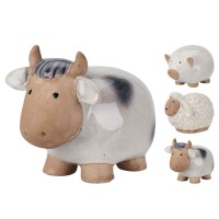 Decorate objects KOOPMAN FARM ANNIMALS 11X16X11CM 3ASS (257220) (252732100)