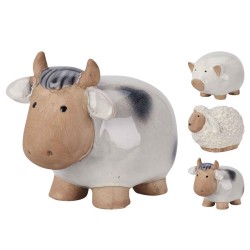 Decorate objects KOOPMAN FARM ANNIMALS 11X16X11CM 3ASS (257220) (252732100)