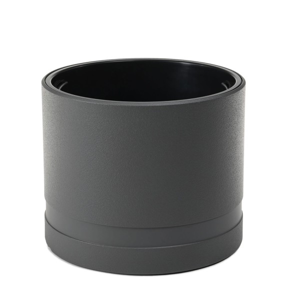 Цветочный горшок LAMELA LA115-82 KOMA CYLINDER 380 ANTHRACITE 
