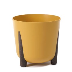 Flower pot LAMELA LA209-15 FRIDA ROUND 210 OCHRE 
