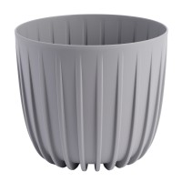 Цветочный горшок LAMELA LA516-27 MIRA RECYCLE 180 GREY 