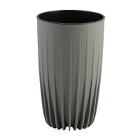 Flower pot LAMELA LA984-87 MIRA ECO RECYCLED 250 GREY-GREEN 