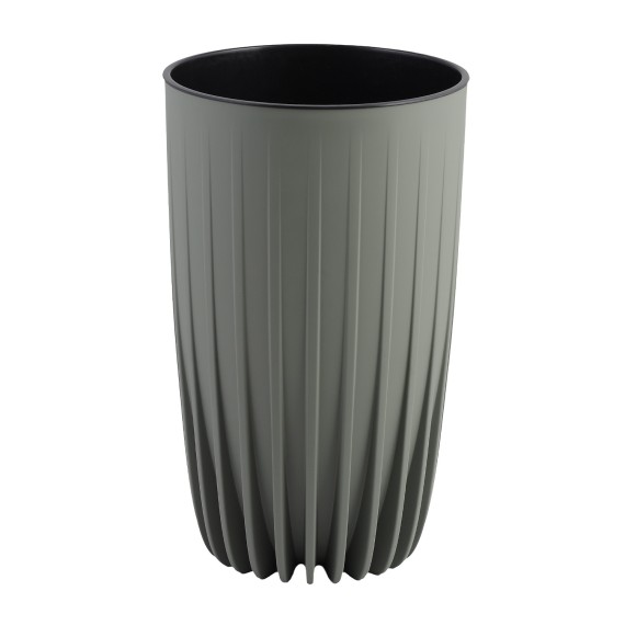 Цветочный горшок LAMELA LA984-87 MIRA ECO RECYCLED 250 GREY-GREEN 
