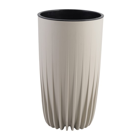 Flower pot LAMELA LA985-88 MIRA ECO RECYCLED 300 BEIGE 