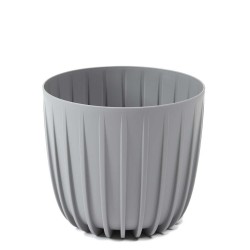 Flower pot LAMELA LA517-27 MIRA RECYCLE 200 GREY 