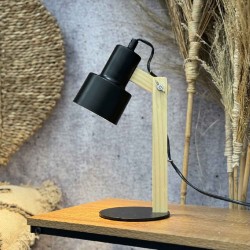 Lampshade KOOPMAN TABLE LAMP METAL MET HOUT (954259) (HZ1601040)