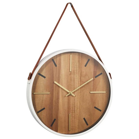 Часы KOOPMAN WALL CLOCK WITH BROWN HANDLE (532211) (NB1240000)