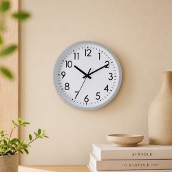 Clock KOOPMAN WALL CLOCK 20CM 3ASS CLR (028448) (837000330)