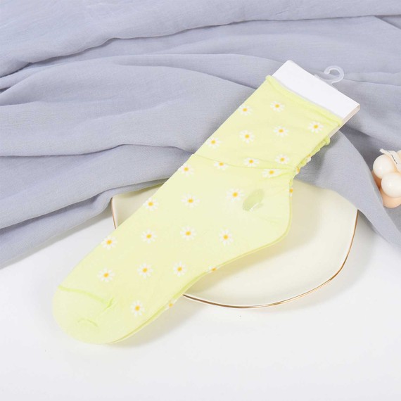 Носки XIMI 6941963910491 DAISY JACQUARD SLOUCH SOCKS FOR WOMEN 1 PAIR (910491)