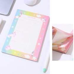 Stationery accessories XIMI 6941963918367 STARLIGHT PONY DAILY PLANNER NOTEPAD A5 (3918367)