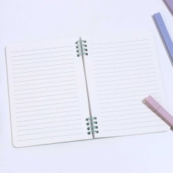 Stationery accessories XIMI 6941963918466 MACARON SERIES LINED SPIRAL NOTEBOOK A5 (918466)