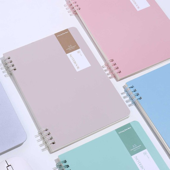 Концелярские товары XIMI 6941963918466 MACARON SERIES LINED SPIRAL NOTEBOOK A5 (918466)