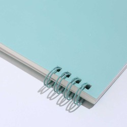 Stationery accessories XIMI 6941963918466 MACARON SERIES LINED SPIRAL NOTEBOOK A5 (918466)