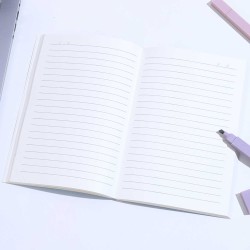 Stationery accessories XIMI 6941963918503 MACARON SERIES LETTER LINED NOTEBOOK A5 (918503)