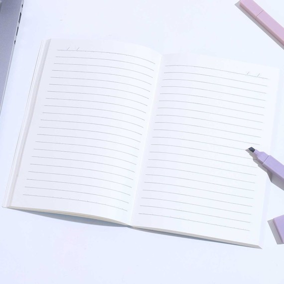 Stationery accessories XIMI 6941963918503 MACARON SERIES LETTER LINED NOTEBOOK A5 (918503)