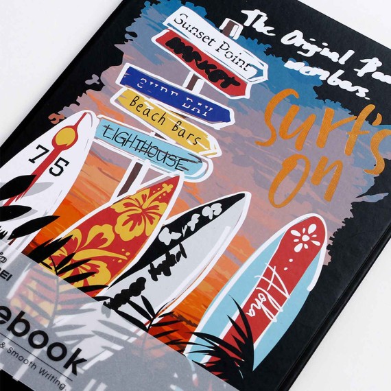 Գրենական պարագաներ XIMI 6941963920223 SUNSET WATERFRONT LINED HARDCOVER NOTEBOOK A5 (920223)