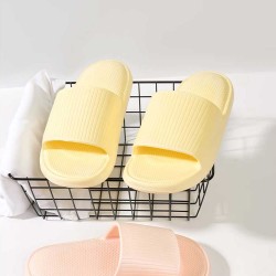 Summer slippers XIMI 6941963927338 THICK-SOLED WOMENS SHOWER SLIPPERS 38/39 (YELLOW) (927338)