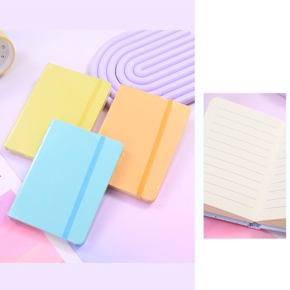 Stationery accessories XIMI 6941963932066 A6 MACARON COLOR LINED NOTEBOOK - A (96 SHEETS) (932066)