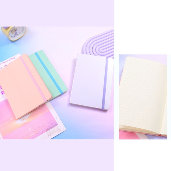 Stationery accessories XIMI 6941963932073 A5 MACARON COLOR LINED NOTEBOOK - B (96 SHEETS) (932073)