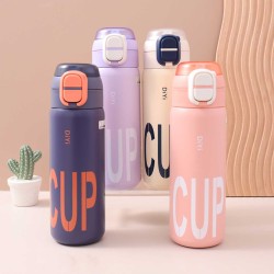 Թերմոս & շշեր XIMI 6941963950695 500ML/16.90 FL.OZ. THERMOS CUP WITH STRAW (950695)