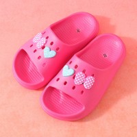 Летние тапочки XIMI 6941963953054 FUN DIY HOLE KIDS SLIPPERS 30 (ROSE RED) (953054)
