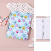 Концелярские товары XIMI 6941963955652 COLORFUL MOOD SERIES SMILEY SPIRAL LINED NOTEBOOK A5 80 SHEETS (955652)