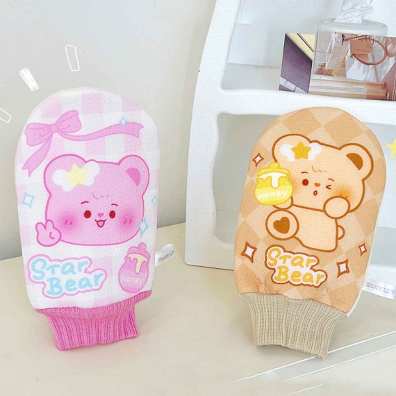 Լոգանքի սպունգ XIMI 6941963959575 CREAM BEAR SERIES BATH TOWEL (959575)