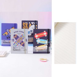 Stationery accessories XIMI 6941963961349 STREET SKATEBOARD HARDCOVER LINED NOTEBOOK A5 96 SHEETS (961349)