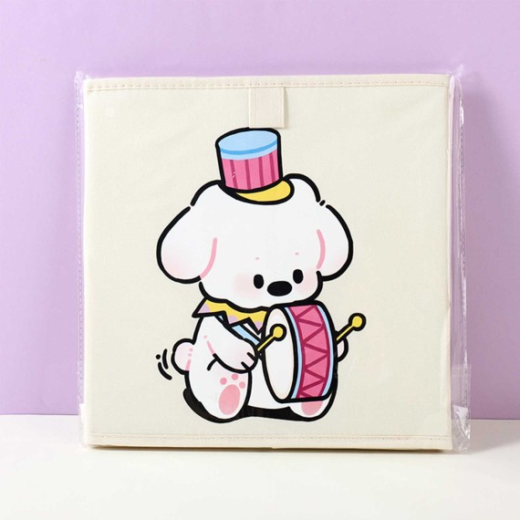 Ящик для хранения XIMI 6942156210909CIRCUS PRINTED STORAGE BOX A (S) (WHITE) (210909)