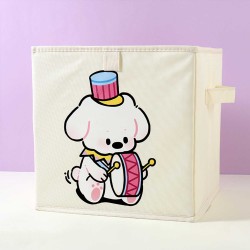 Ящик для хранения XIMI 6942156210909CIRCUS PRINTED STORAGE BOX A (S) (WHITE) (210909)