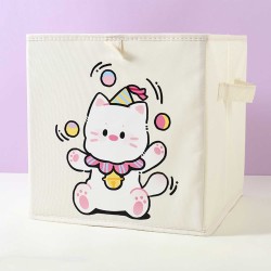 Ящик для хранения XIMI 6942156210916 CIRCUS PRINTED STORAGE BOX B (S) (WHITE) (210916)