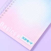 Stationery accessories XIMI 6942156228447 DREAM COLOR GRID LOOSE-LEAF NOTEBOOK A5 (228447)