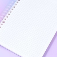Stationery accessories XIMI 6942156228447 DREAM COLOR GRID LOOSE-LEAF NOTEBOOK A5 (228447)
