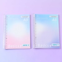 Stationery accessories XIMI 6942156228447 DREAM COLOR GRID LOOSE-LEAF NOTEBOOK A5 (228447)