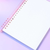 Stationery accessories XIMI 6942156228515 DREAM COLOR GRID LOOSE-LEAF NOTEBOOK A5 (228515)