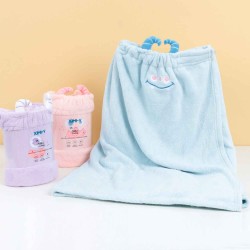 Բամբակյա սրբիչներ XIMI 6942156241934 LITTLE MONSTER SERIES SHOWER WRAP (241934)