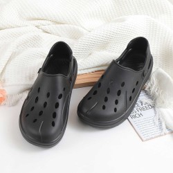 Летние тапочки XIMI 6942156276592 HOLLOW NON-SLIP MEN’S SANDALS 44 (BLACK) (276592)