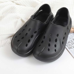 Летние тапочки XIMI 6942156276608 HOLLOW NON-SLIP MEN’S SANDALS 45 (BLACK) (276608)